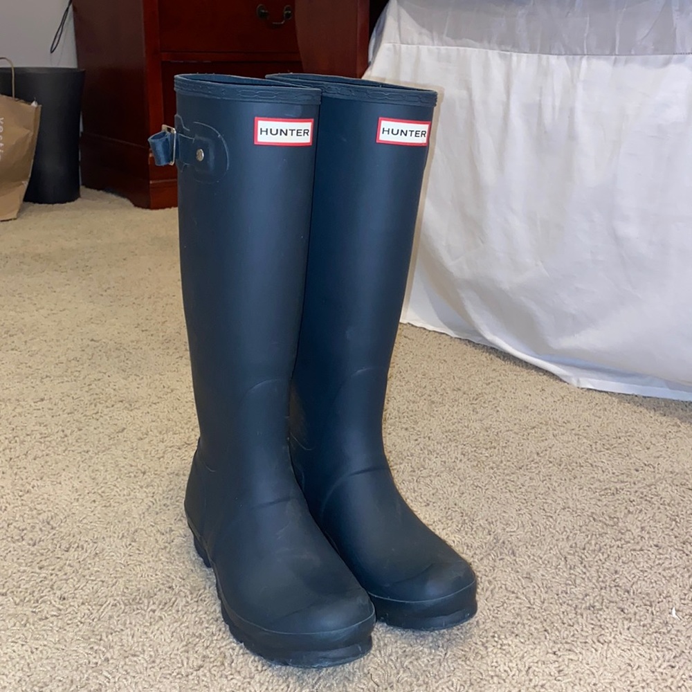 Hunter rain boots size 7